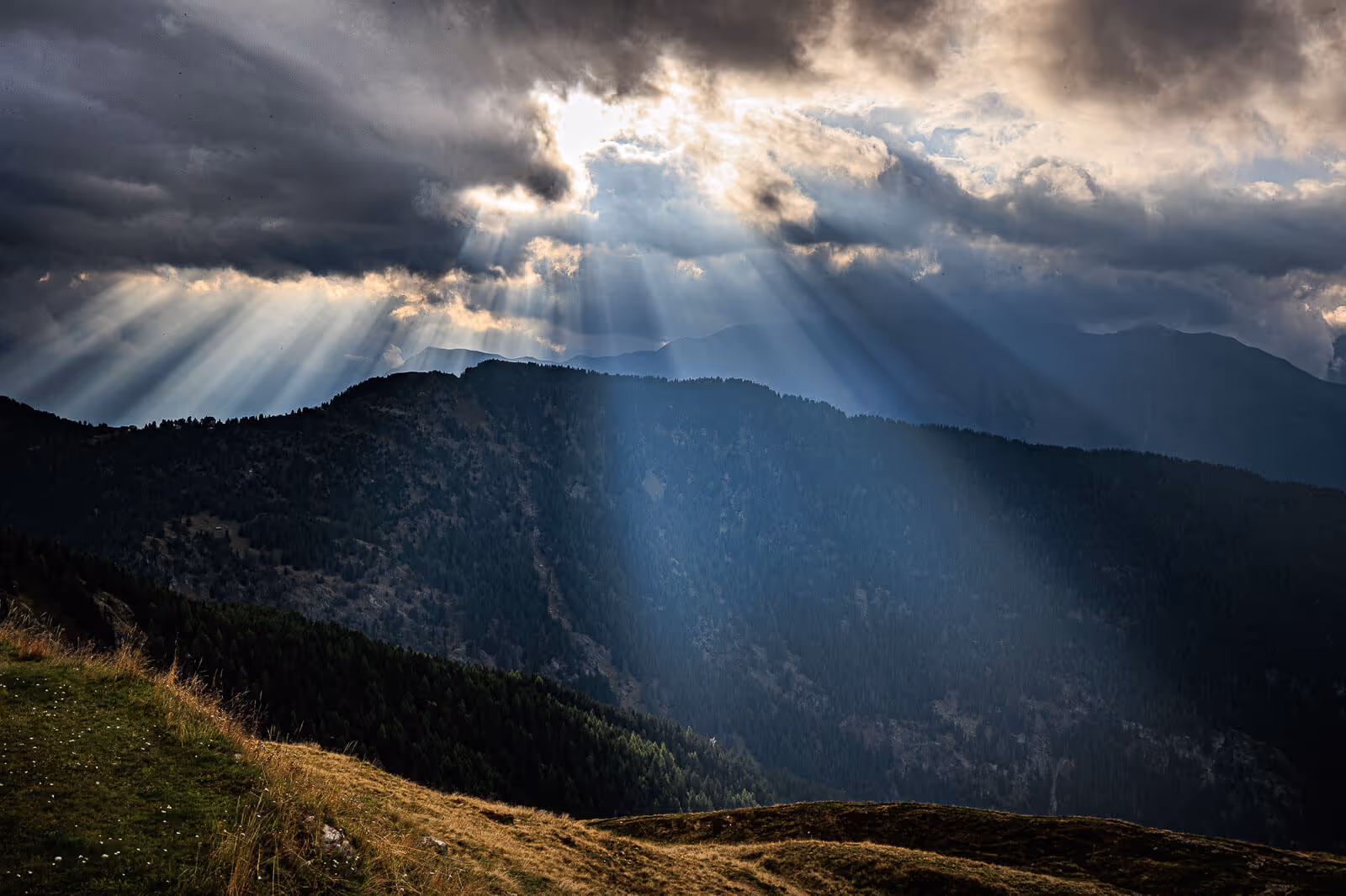 Belalp Lichtstrahlen