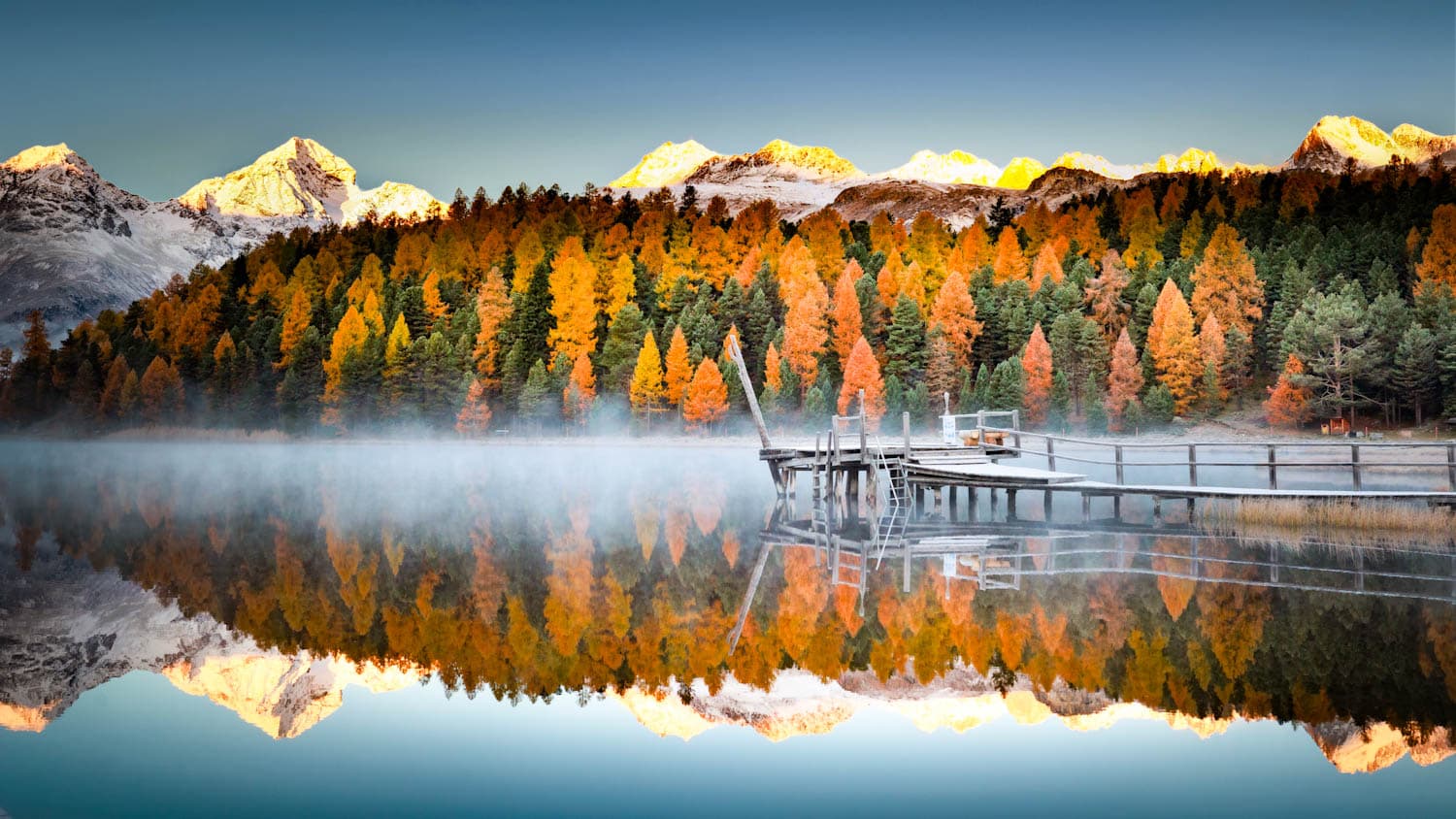 Herbstzauber im Oberengdin
